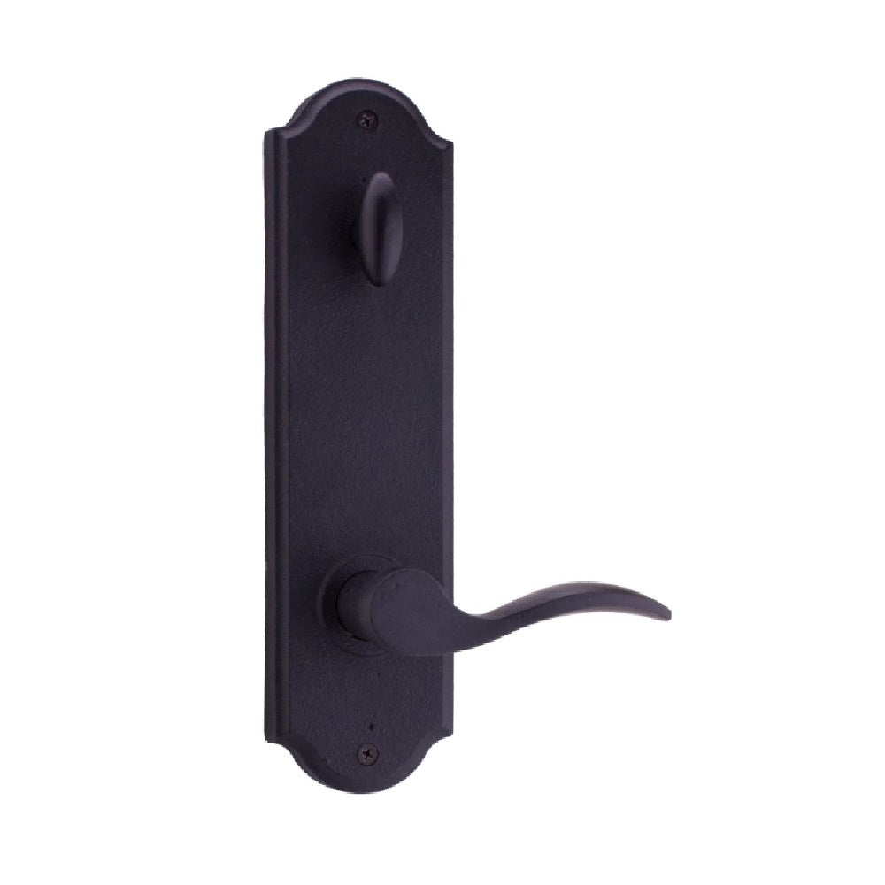 Weslock R7600--H2SL20 Stonebriar/Wiltshire Interior Entry Handleset, Black