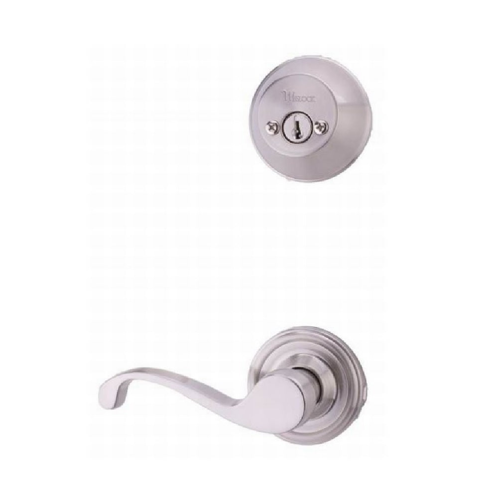 Weslock R2109--KNSL2D Right Hand Calais Interior Double Cylinder Handleset, Satin Nickel