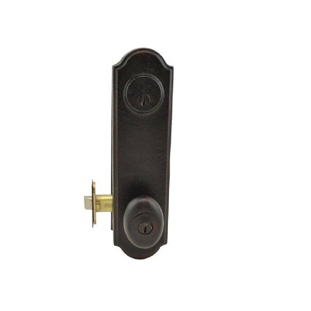 Weslock R7651M1M1SL2D Durham Tramore Deadbolt Keylock, Oil Rubbed Bronze