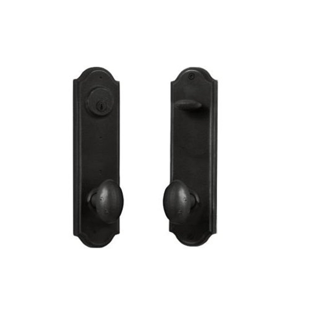Weslock R7651M2M2SL2D Durham Tramore Deadbolt Keylock, Black