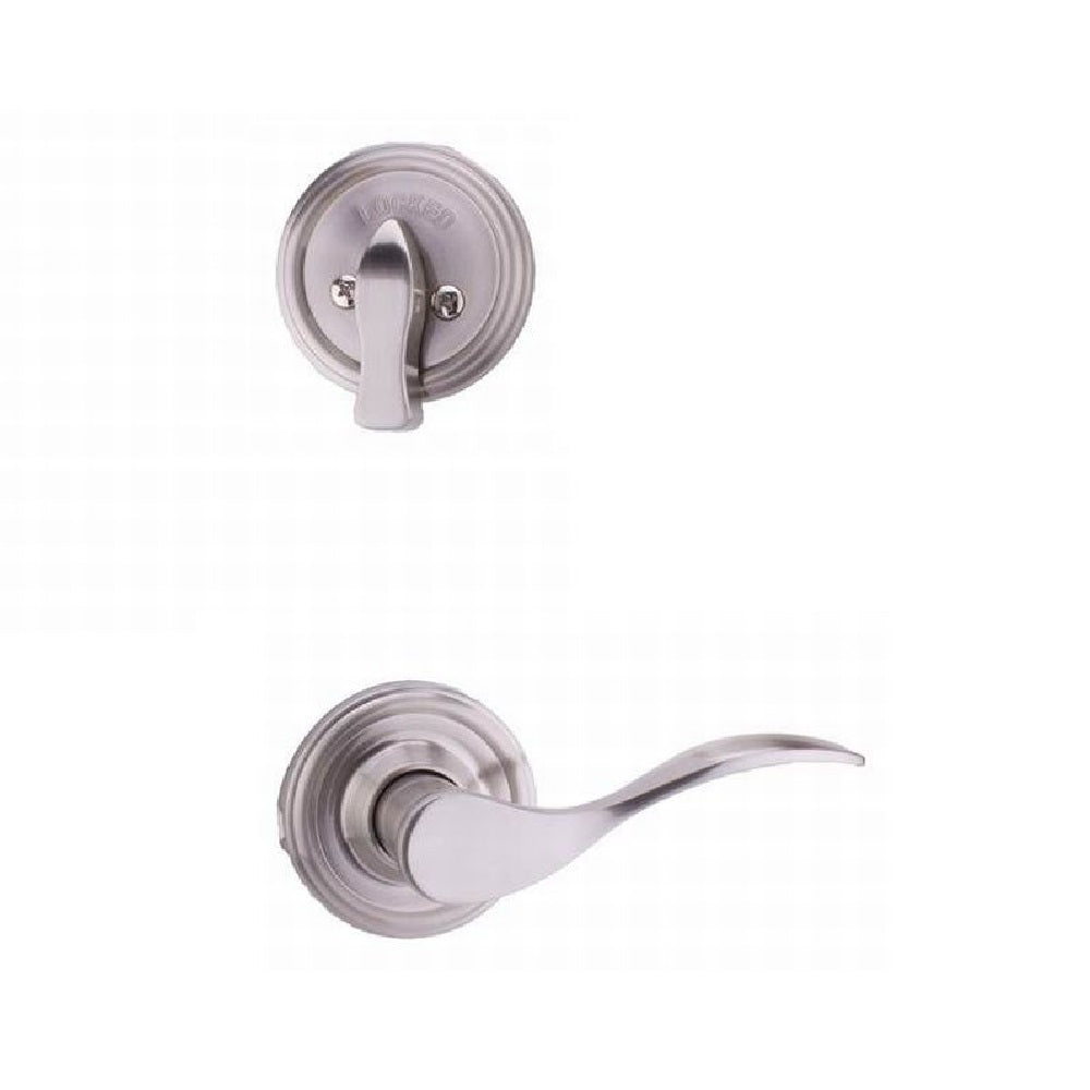 Weslock R2100--UNSL20 Right Hand Bordeau Interior Single Cylinder Handleset, Satin Nickel