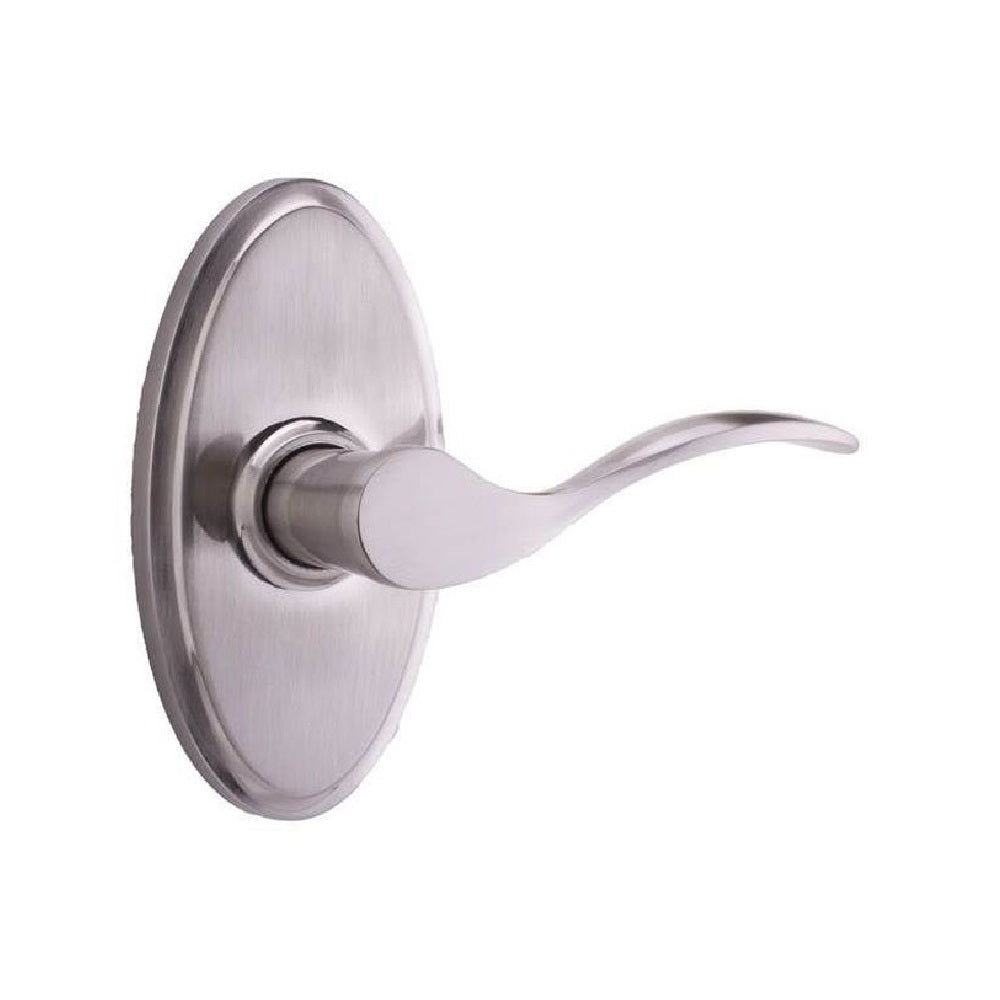 Weslock R2710UNUNSL20 Right Hand Bordeau Oval Privacy Door Lever, Satin Nickel