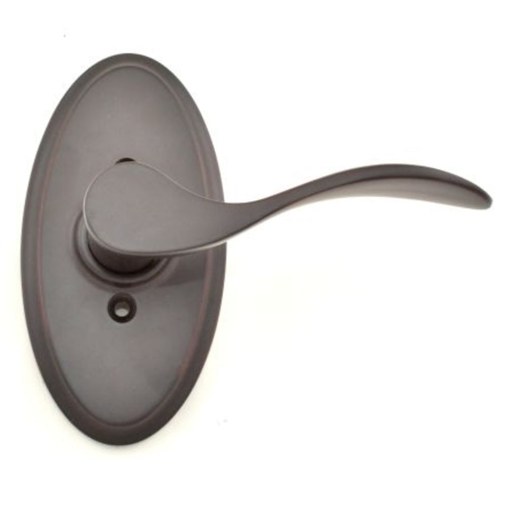 Weslock R2705U1--0020 Right Hand Bordeau Oval Half Dummy Lock, Oil Rubbed Bronze