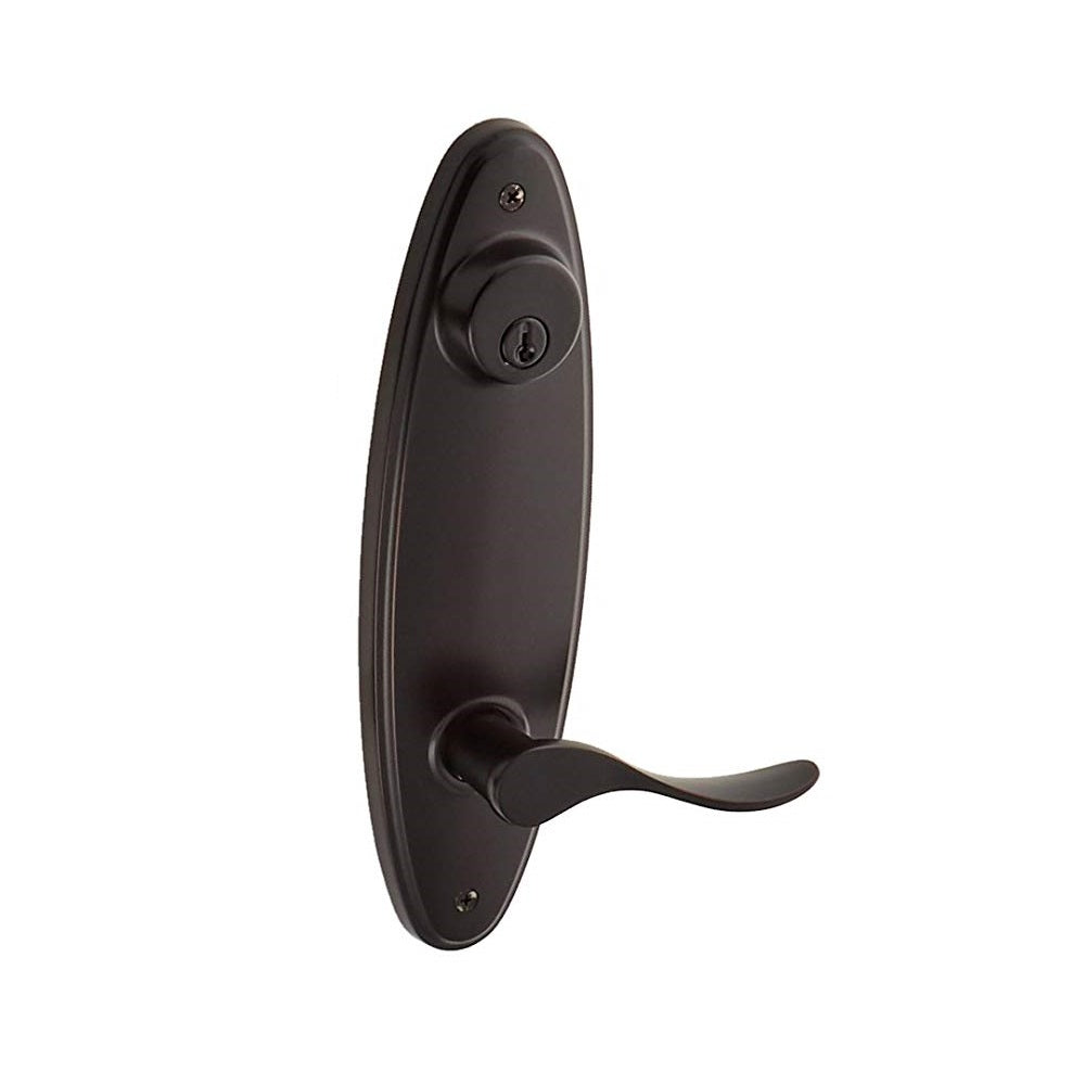 Weslock R6402--U1SL2D Right Hand Bordeau Double Cylinder Handleset, Oil Rubbed Bronze