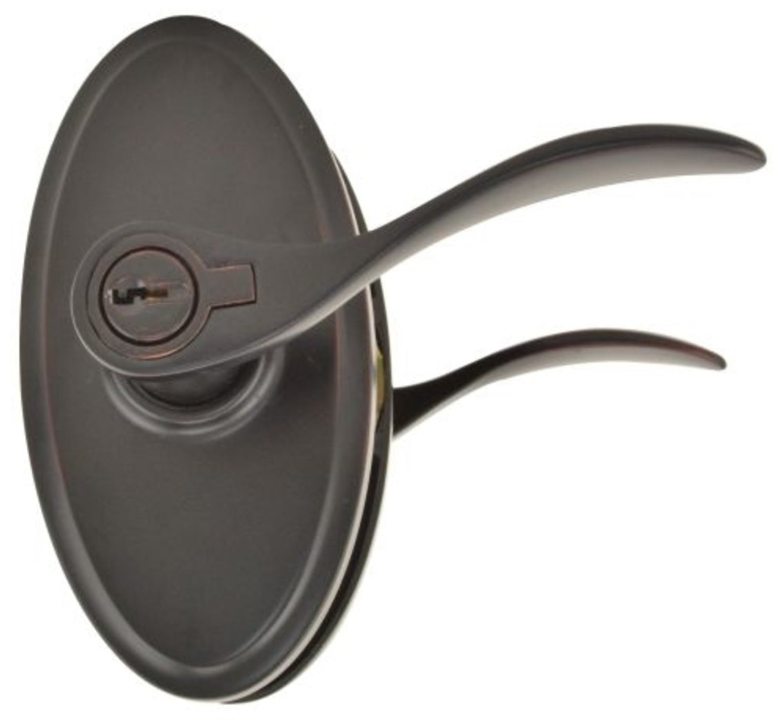 Weslock R2740U1U1SL23 Right Hand Bordeau Oval Entry Lock, Oil Rubbed Bronze