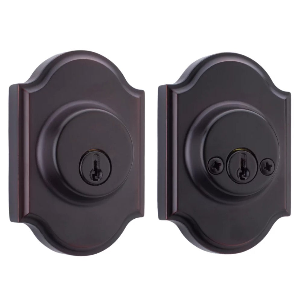 Weslock 01772-1-1SL23 Premiere Double Cylinder Deadbolt, Oil Rubbed Bronze