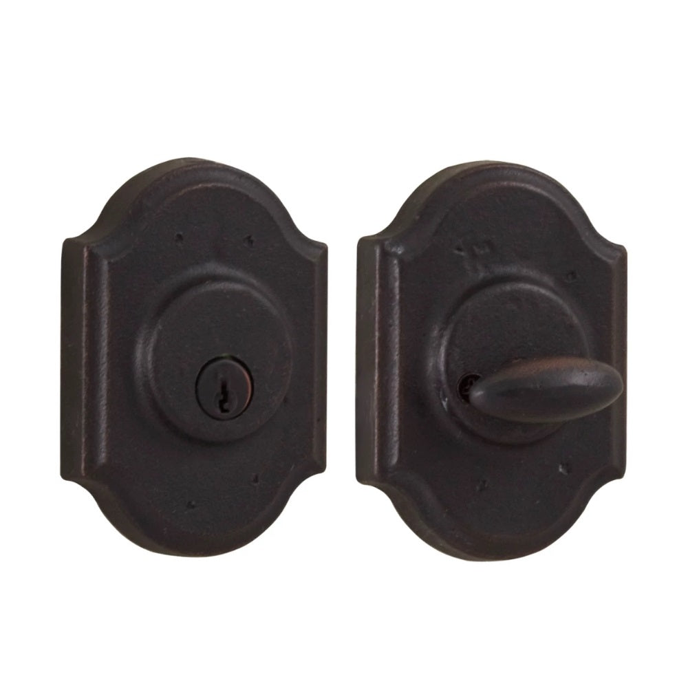 Weslock 07571-1-1SL23 Premiere Single Cylinder Deadbolt, Oil Rubbed Bronze