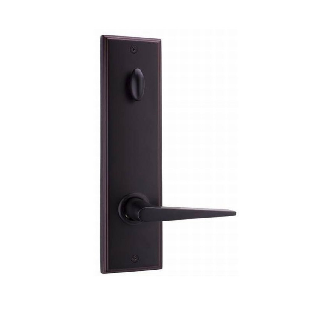 Weslock 06200--21SL20 Urbana Woodward Interior Single Cylinder Handleset, Oil Rubbed Bronze