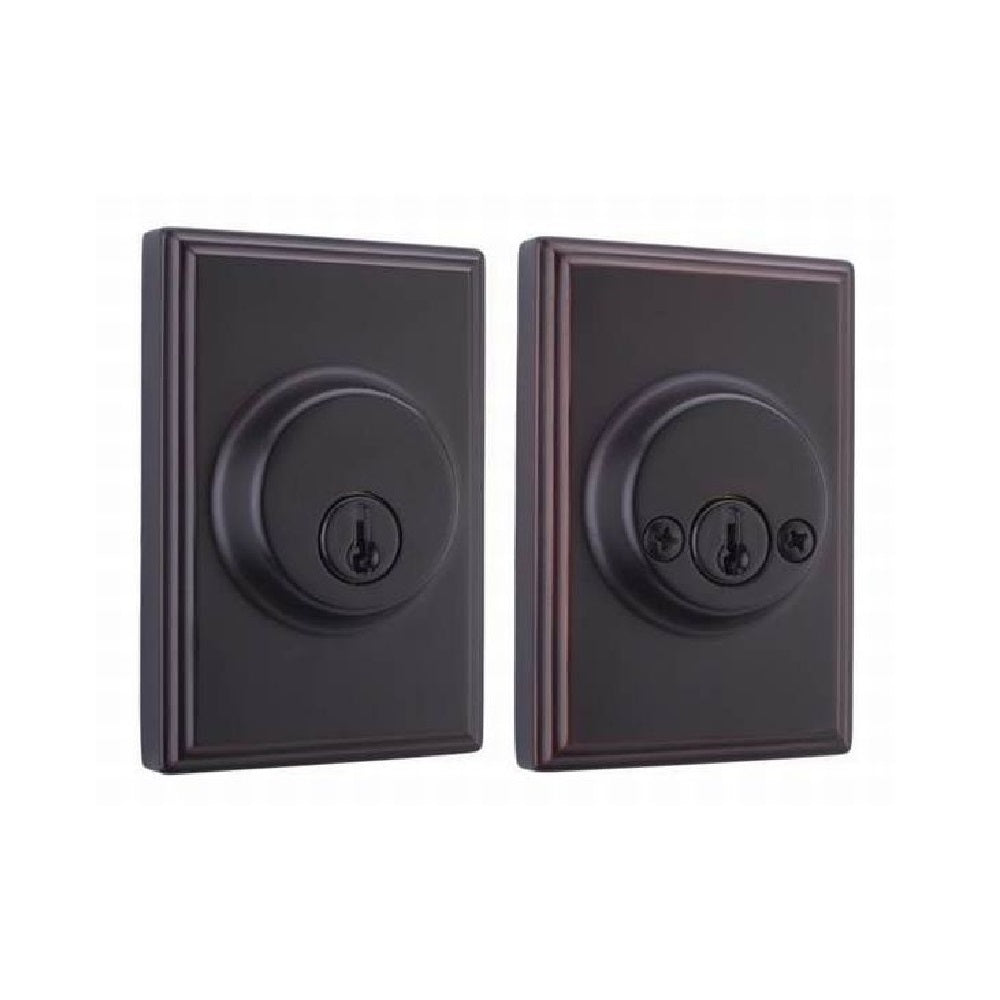 Weslock 03772-1-1SL23 Woodward Double Cylinder Deadbolt, Oil Rubbed Bronze