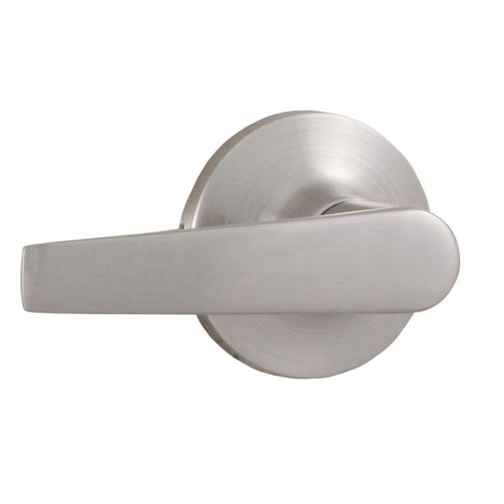 Weslock 00205WN--0020 Bristol Half Dummy Door lever, Satin Nickel