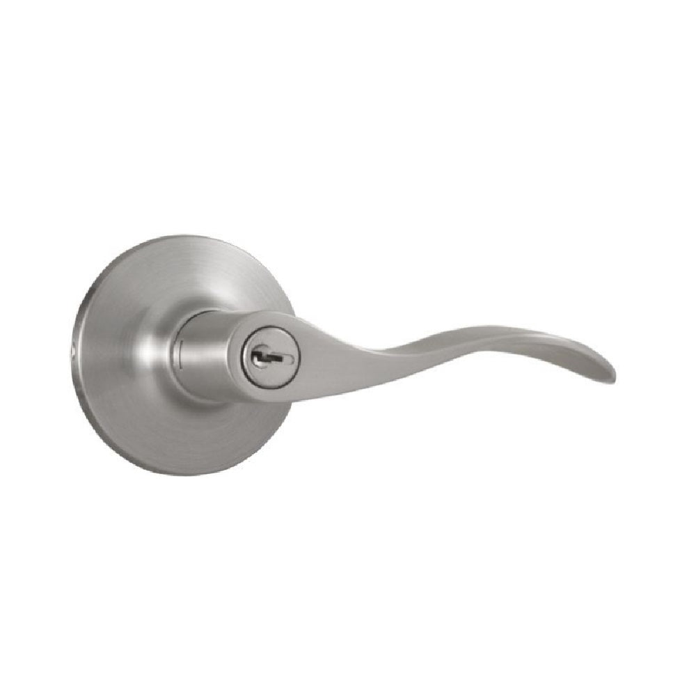 Weslock 00240XNXNFR23 New Haven Entry Door Lever, Satin Nickel