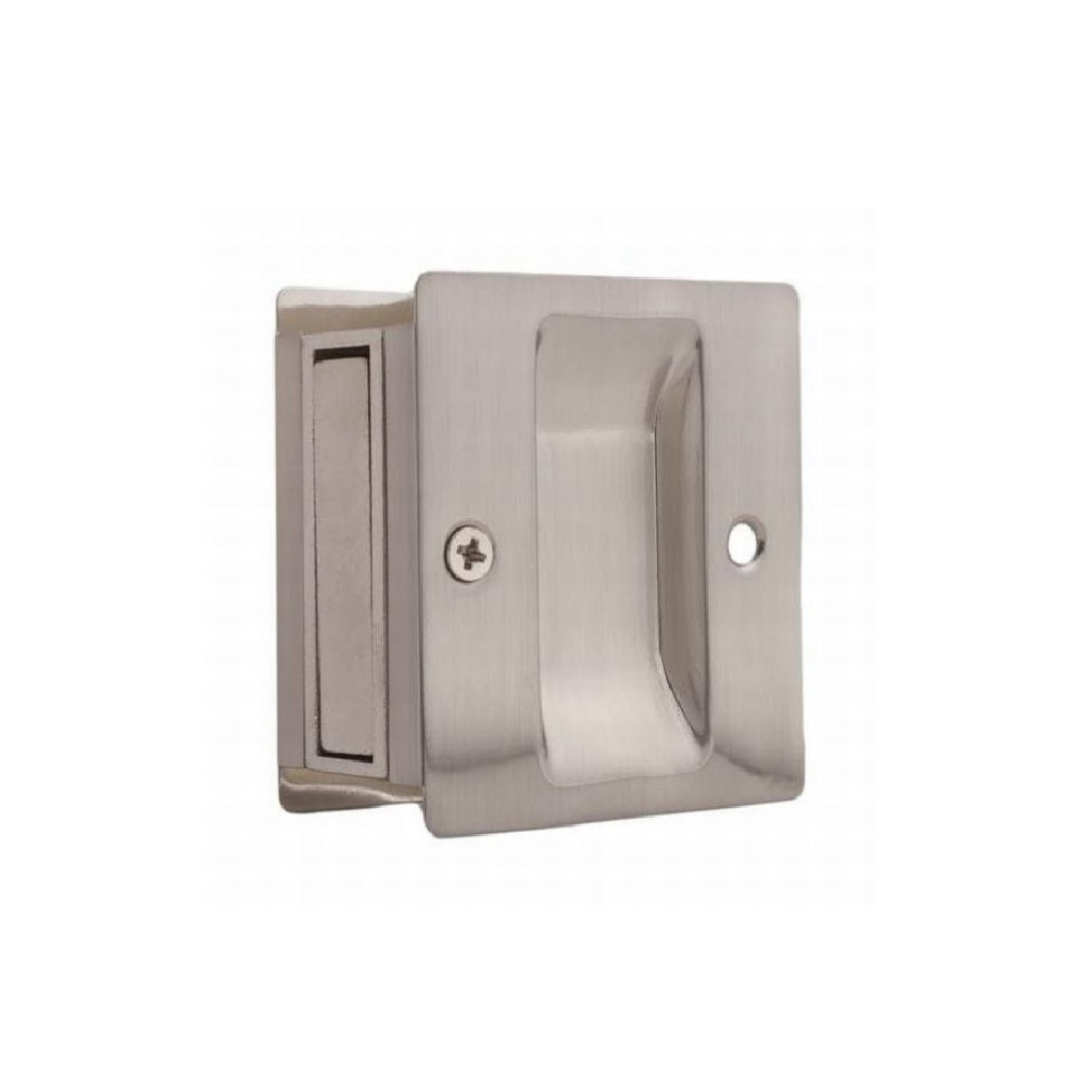 Weslock 00527XNXN Rectangular Passage Pocket Door Lock, Satin Nickel