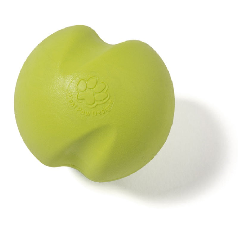 West Paw Design ZG070GRN Jive Tough Dog Chew Toy, Green, Small, 2.5"