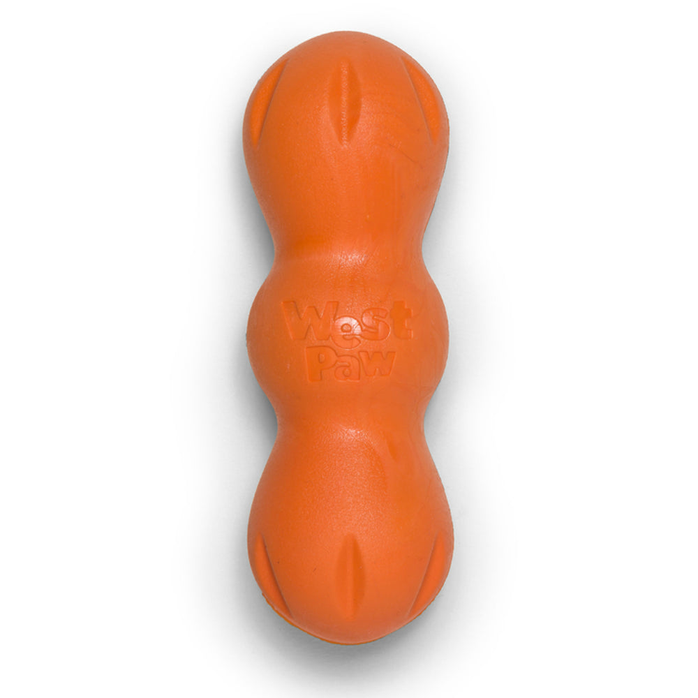 West Paw ZG081TNG ZOGOFLEX Chew Dog Toy, Oragne