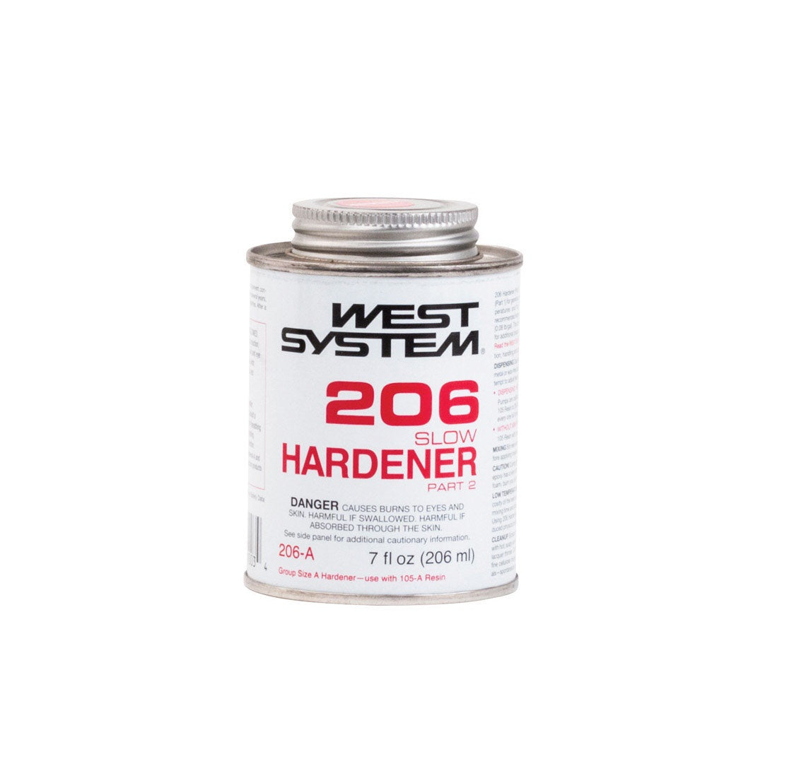 West System 206A Slow Hardener Curing Agent, 7 Oz