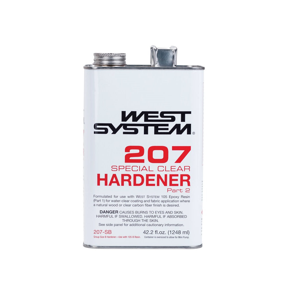 West System 207SB Special Clear Curing Agent, Clear, 42.2 Oz