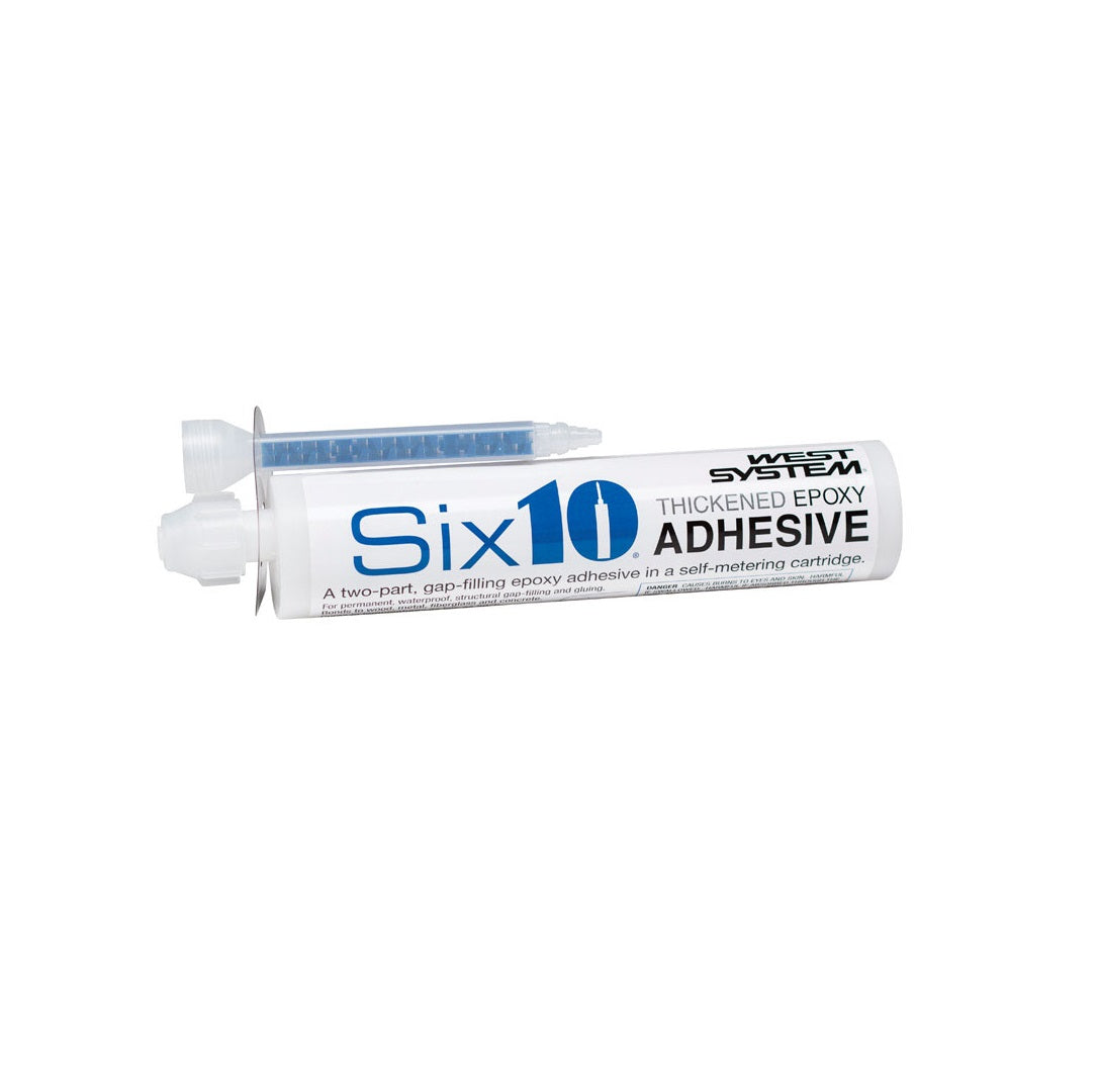 West System 610 Six 10 Epoxy Thickened Adhesive, Straw, 190Ml