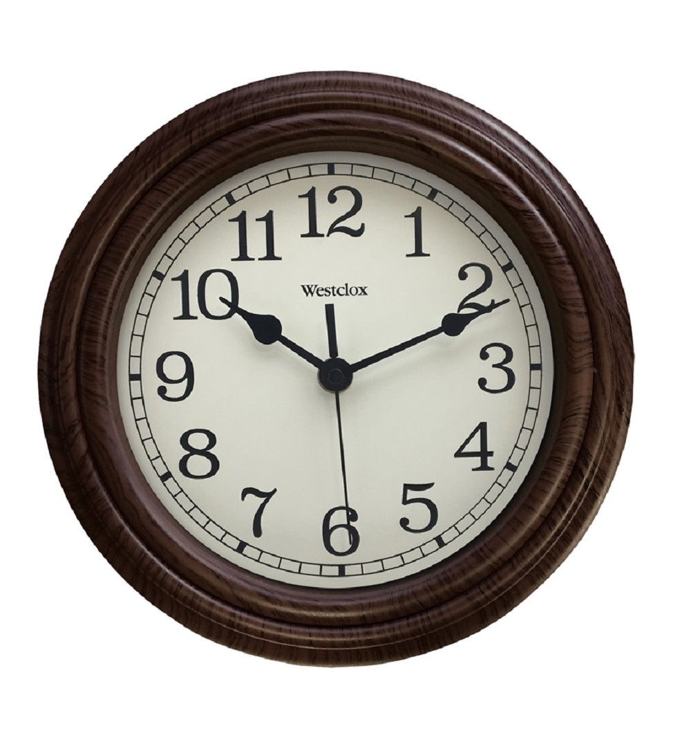 Westclox 33883P Classic Analog Wall Clock