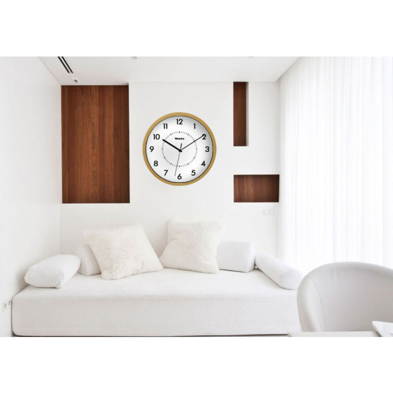 Westclox 32886O Indoor Contemporary Analog Wall Clock, 10 in x 10 in