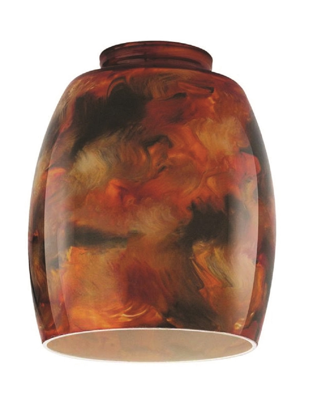 Westinghouse 8131100 Light Shade, Brown/Yellow, Glass