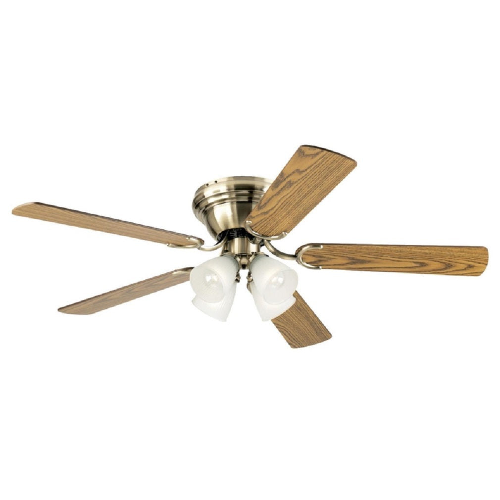 Westinghouse 72322 Contempra IV Ceiling Fan, Antique Brass, 52 Inch