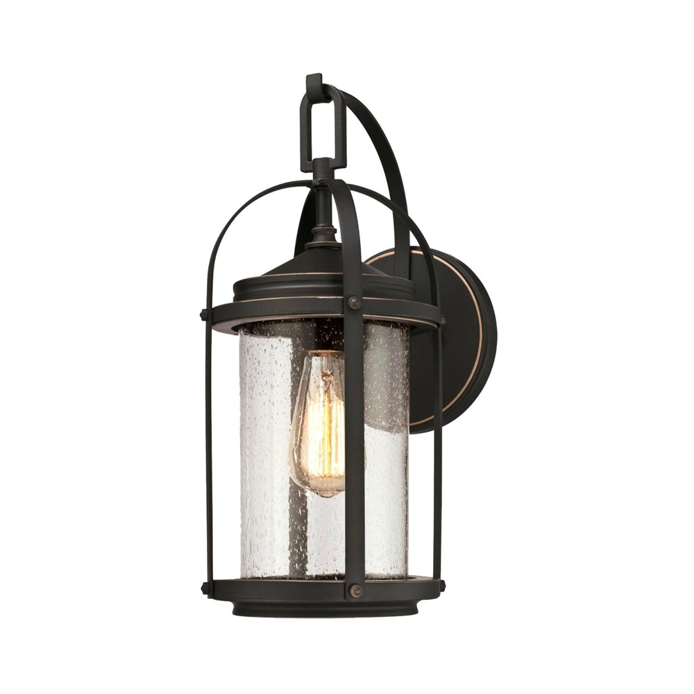 Westinghouse 63393 Grandview 1-Light Outdoor Wall Mount Lantern, Oil Rubbed Bronze
