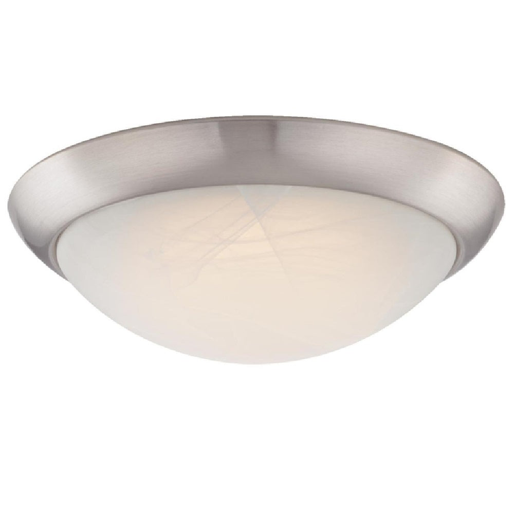 Westinghouse 63088 Integrated LED Flushmount, Brushed Nickel