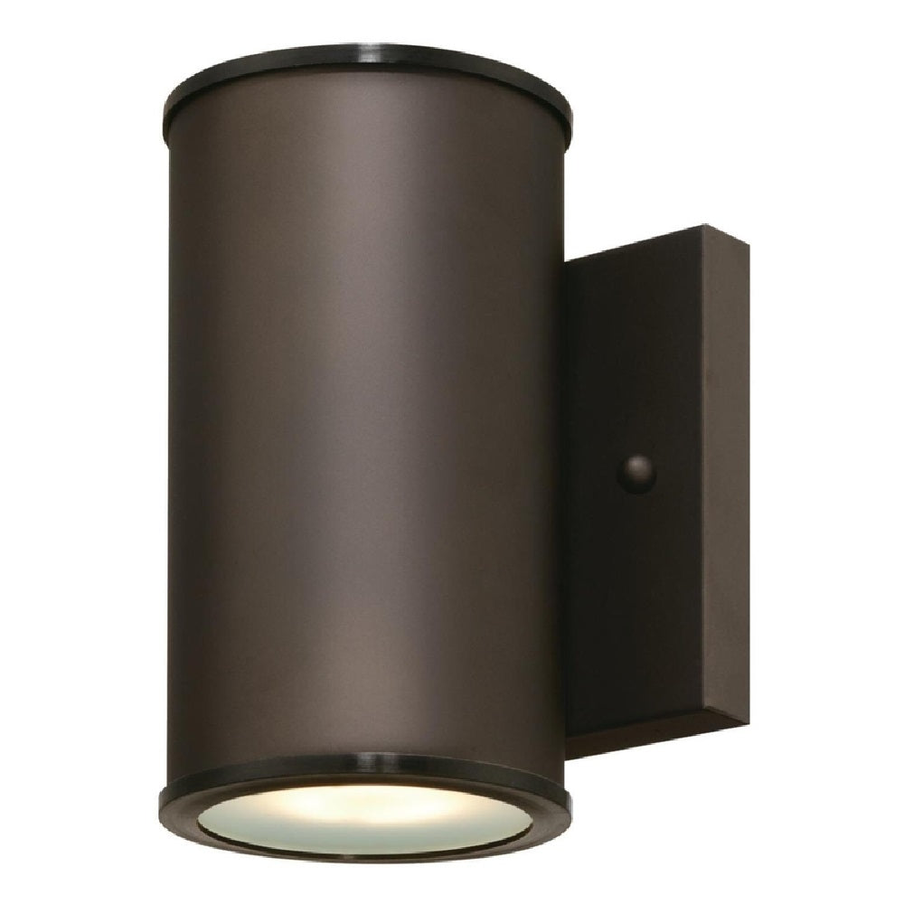 Westinghouse 63156 Mayslick Outdoor Integrated LED Wall Mount Cylinder, Oil-Rubbed Bronze