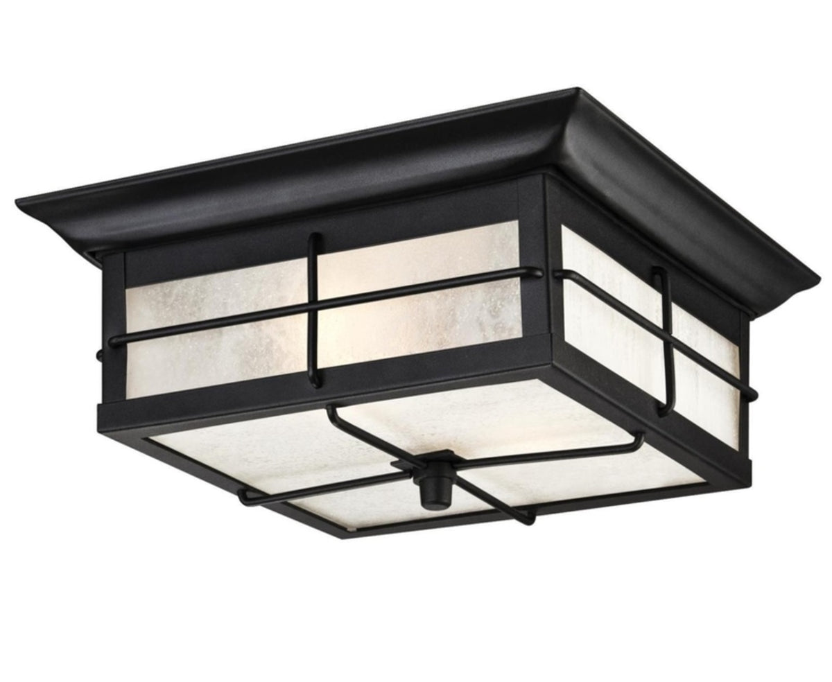 Westinghouse 62048 Orwell Two-Light Outdoor Flush Fixture