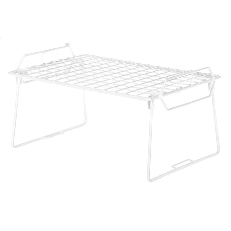 Whitmor 6023-3982 Stackable Shelf, White, 8 inch