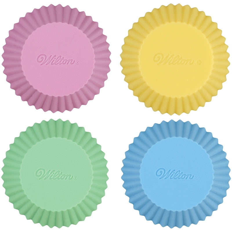 Wilton 415-9410 Baking Cups, Silicone, 2"