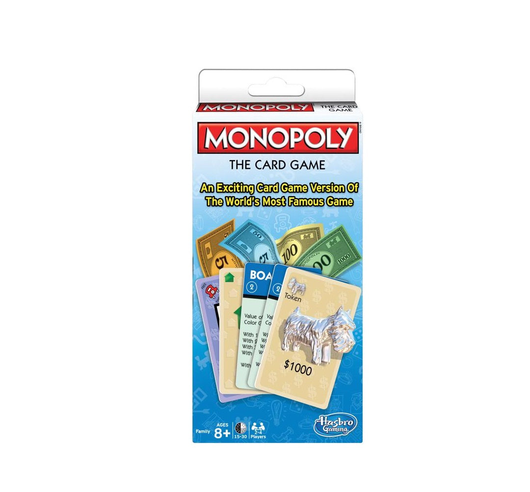 Winning Moves WNM1217 Hasbro Gaming Monopoly The Card Game