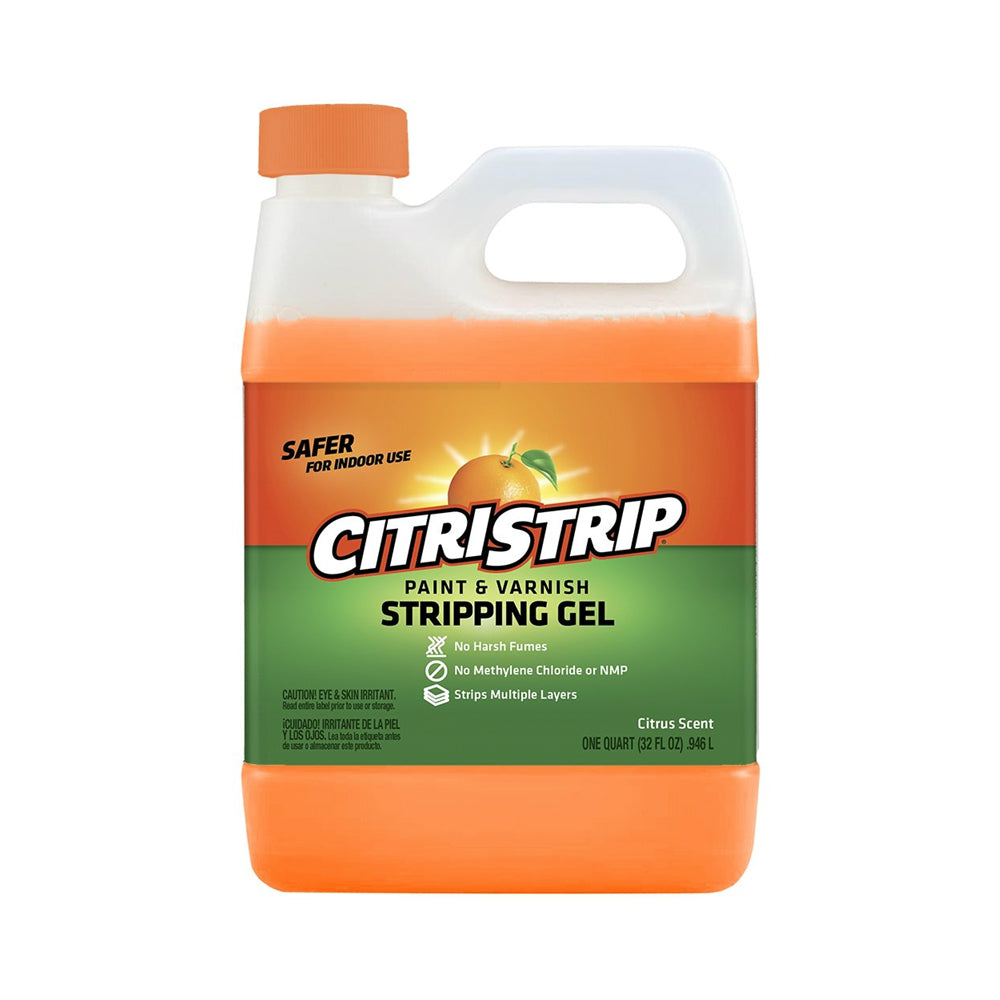 Wm Barr QCSG801 Citristrip Paint and Varnish Stripper Gel, 1 Quart