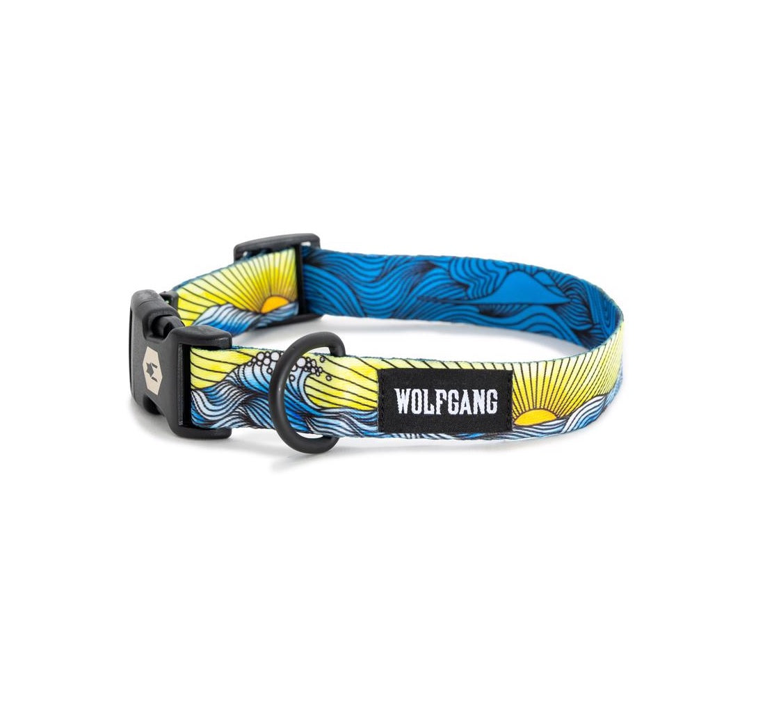 Wolfgang WC-002-111 Dawn Patrol Dog Adjustable Collar, Polyester