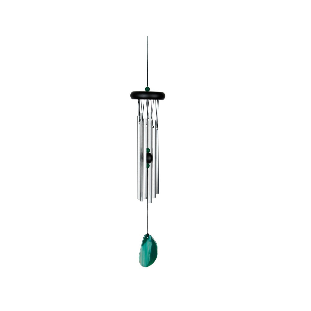 Woodstock Chimes WAGG Signature Collection Agate Chime, Green