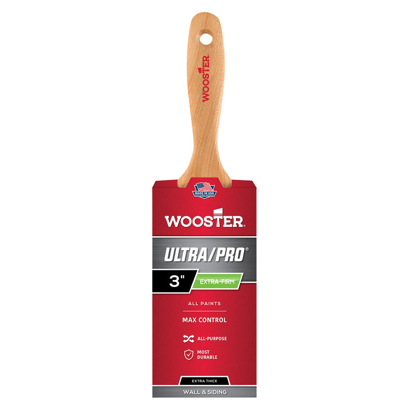 Wooster 4156-3 Ultra/Pro Chiseled Paint Brush, 3 inch