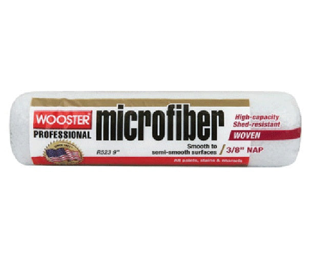 Wooster R524-18 Microfiber Roller Cover, 18" x 9/16"