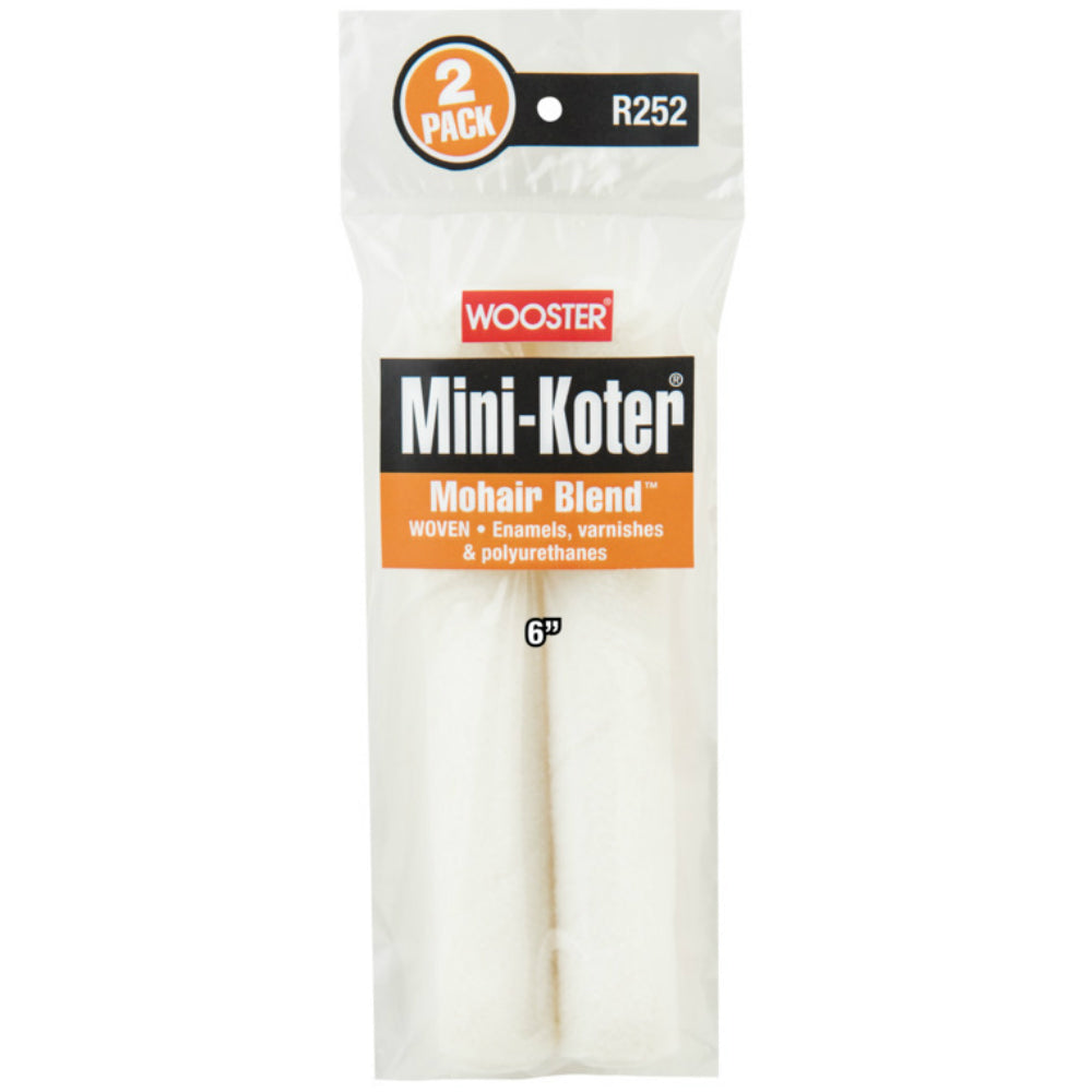 Wooster R252-6 Mini-Koter Mohair Blend Roller, 6 in