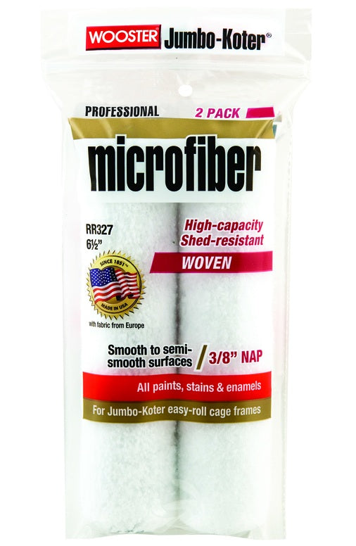 Wooster RR327-6-1/2 Jumbo-Koter Paint Roller Cover, Microfiber