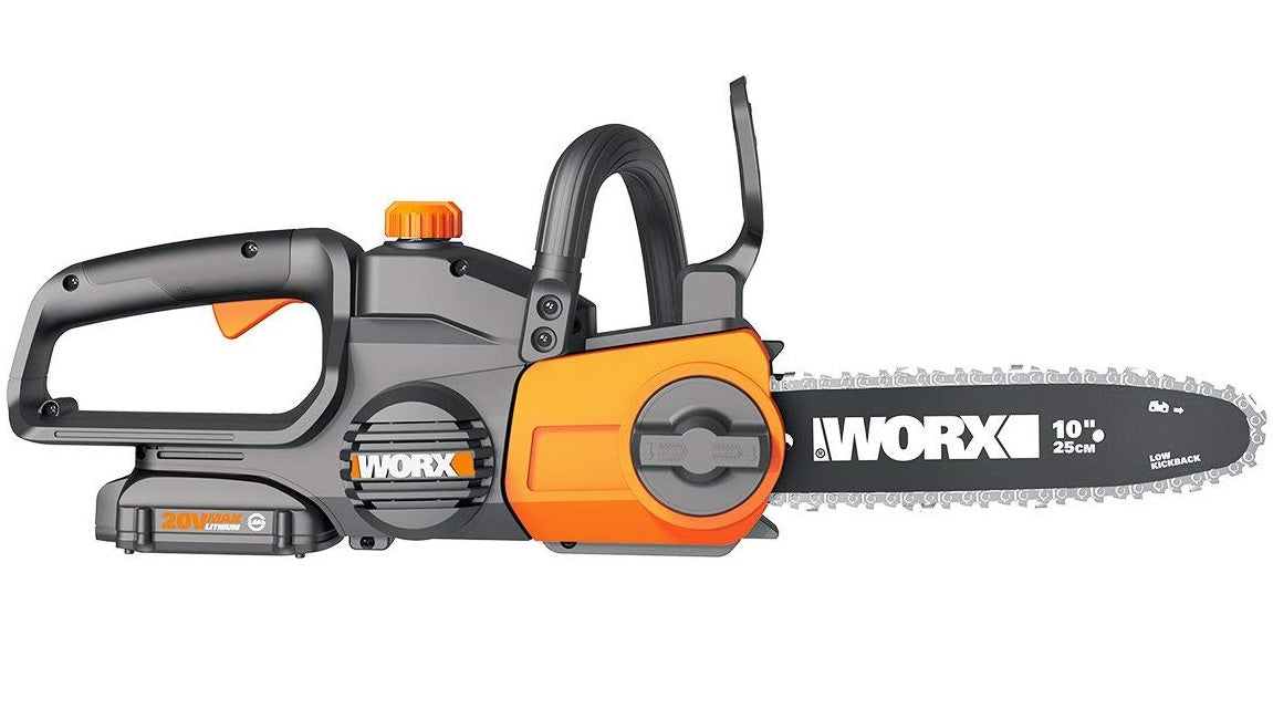 Worx WG322 Cordless Chain saw With Auto-Tension, 20 Volts