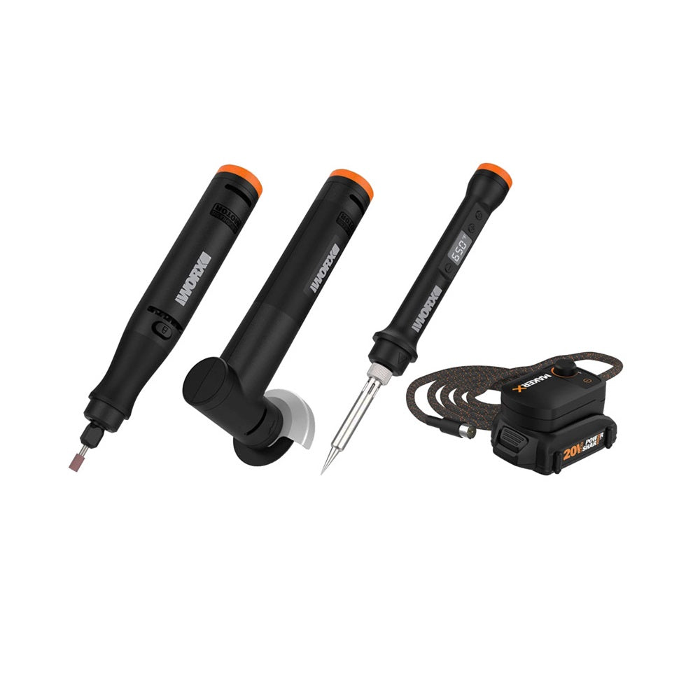 Worx WX991L Makerx Combo Tool Kit, 20 Volt