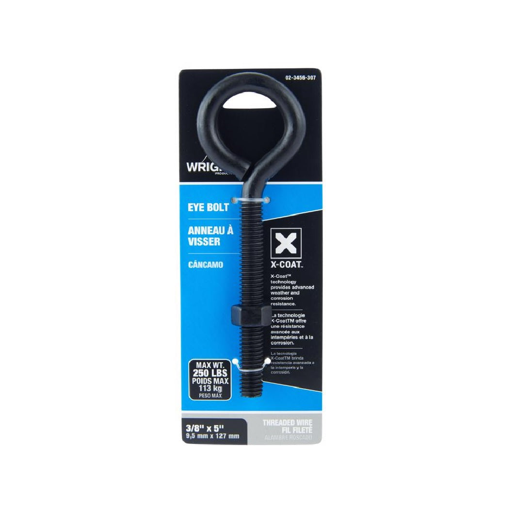 Wright 02-3456-307 Eyebolt, Black, Steel