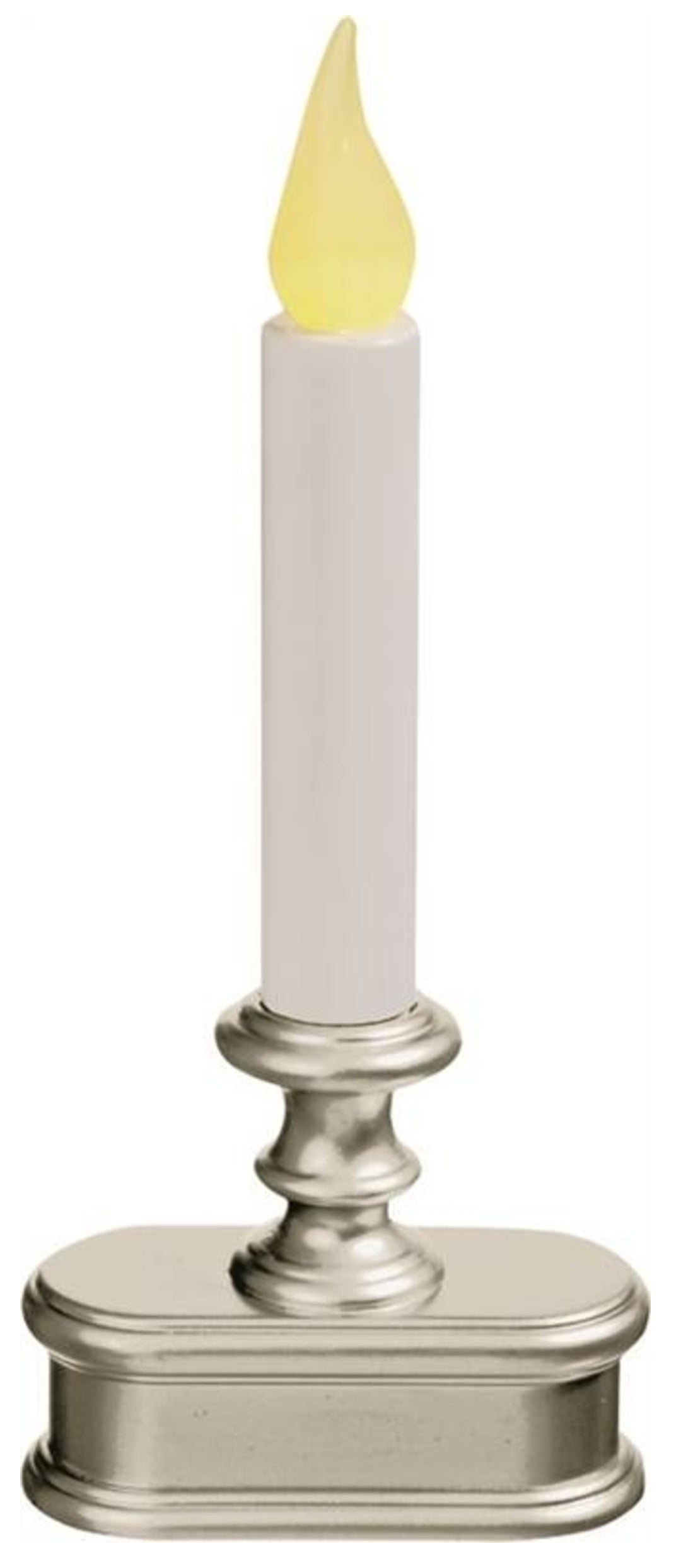 Xodus Innovations FPC1221P Christmas Economy LED Candle, Pewter Base