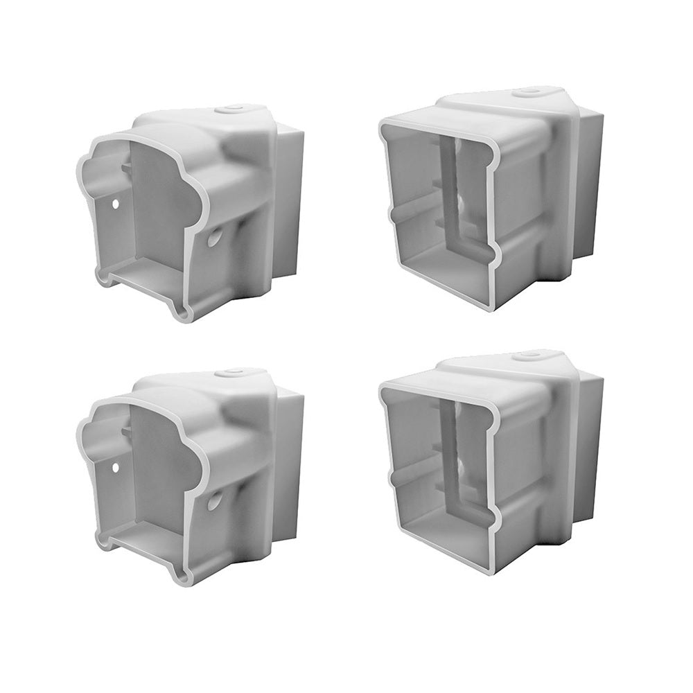 Xpanse 73012498 Premier Left/Right Angle Brackets, White