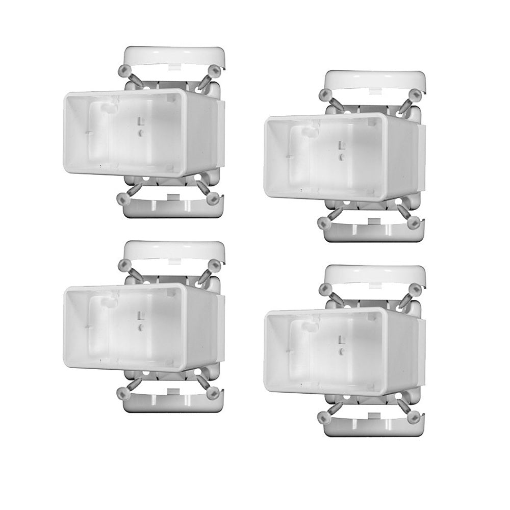 Xpanse 73012492 Select Left/Right Angle Brackets, White