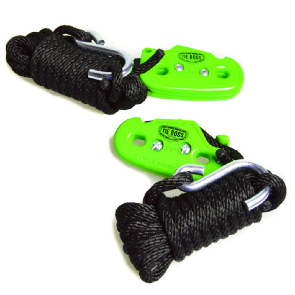 YakGear RTB1424GRN Tie Boss Tie Down, Polypropylene, Green