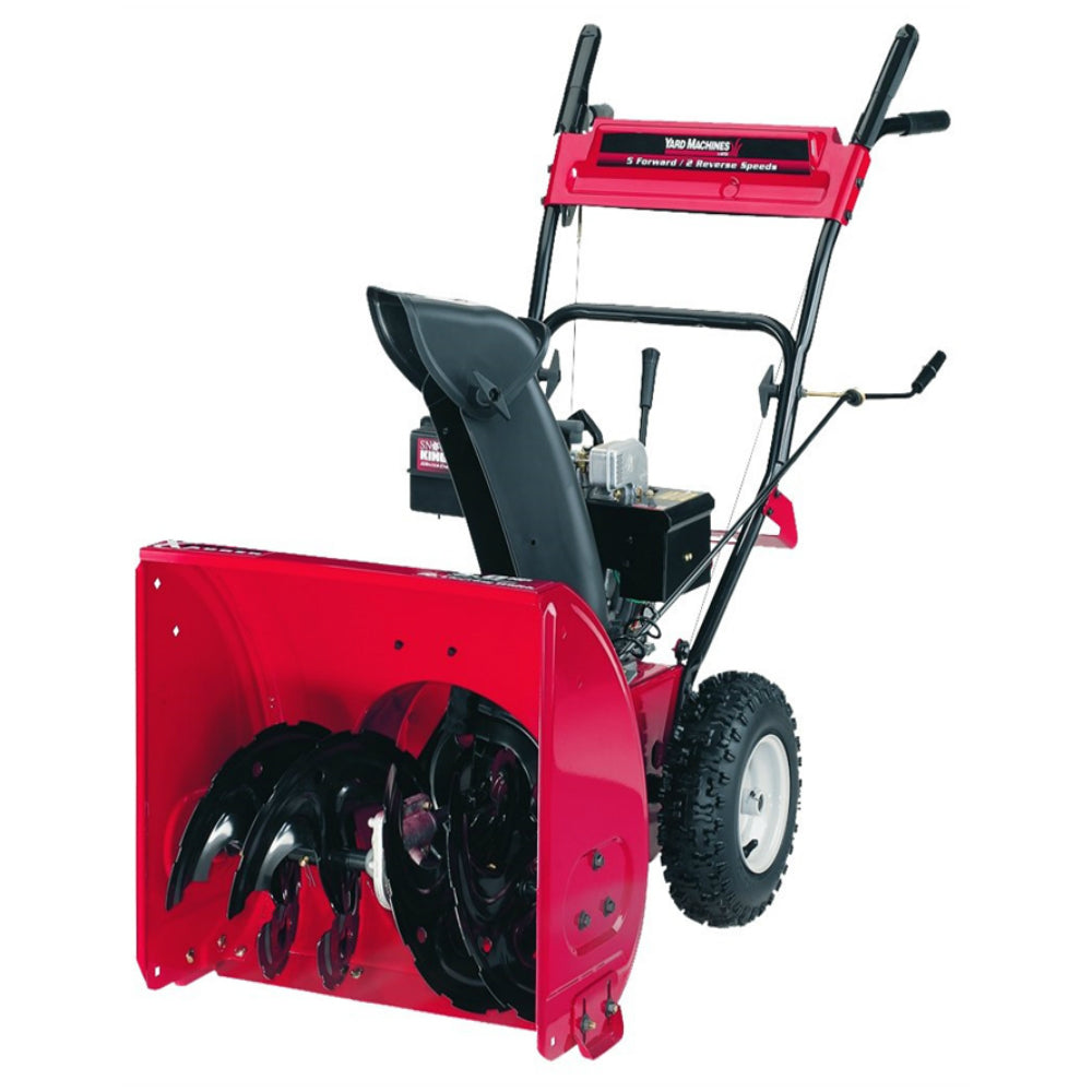 Yard Machines 31AS6BEE752/700 Two Stage Snow Thrower, 24-Inch