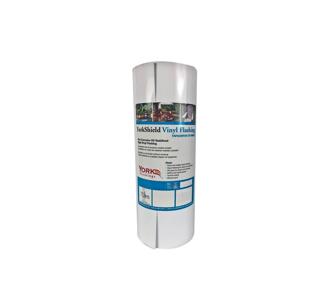York YSFVW850 Flashing, White, 8 inch X 50 Ft