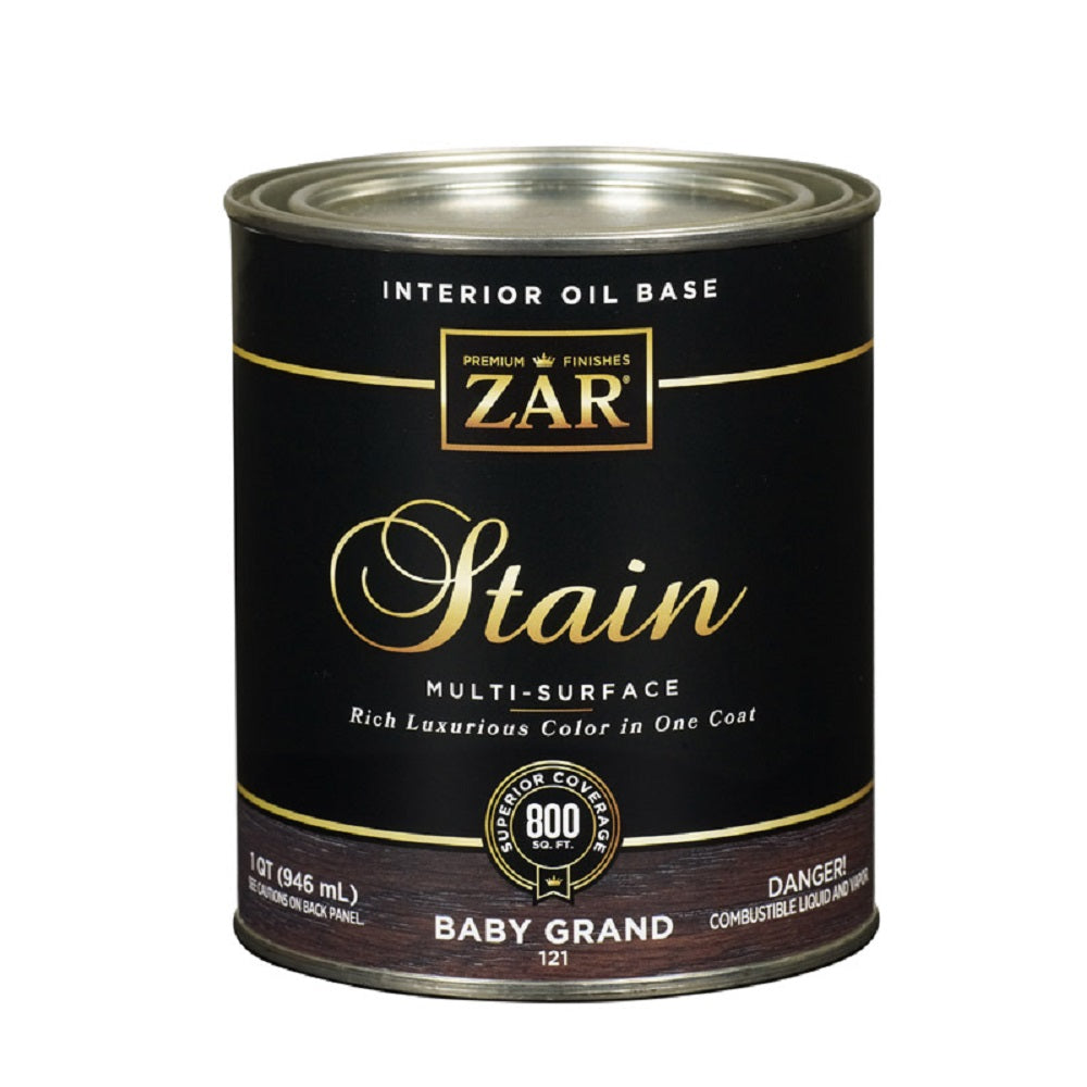 ZAR 12112 Semi-Transparent Wood Stain, 1 Quart