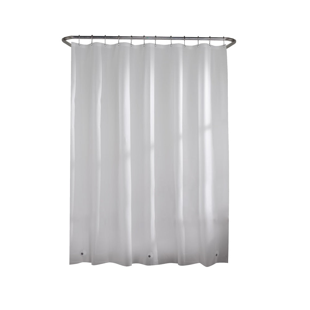 Zenna Home LPRMFRL Shower Curtain Liner, 72 Inch x 70 Inch